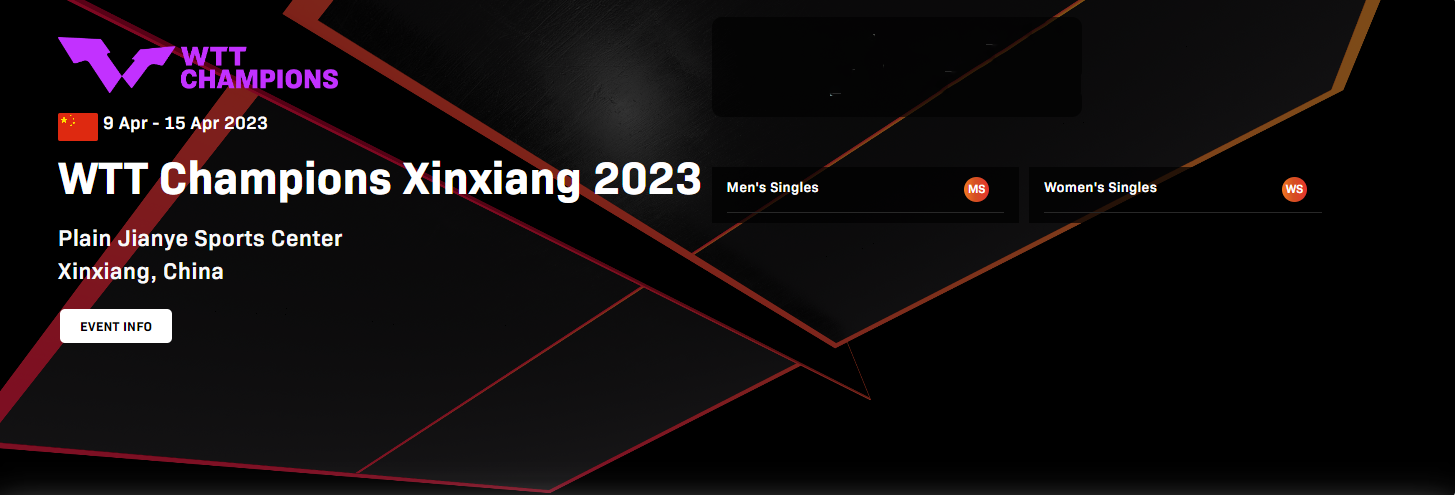 WTT Champions Xinxiang
